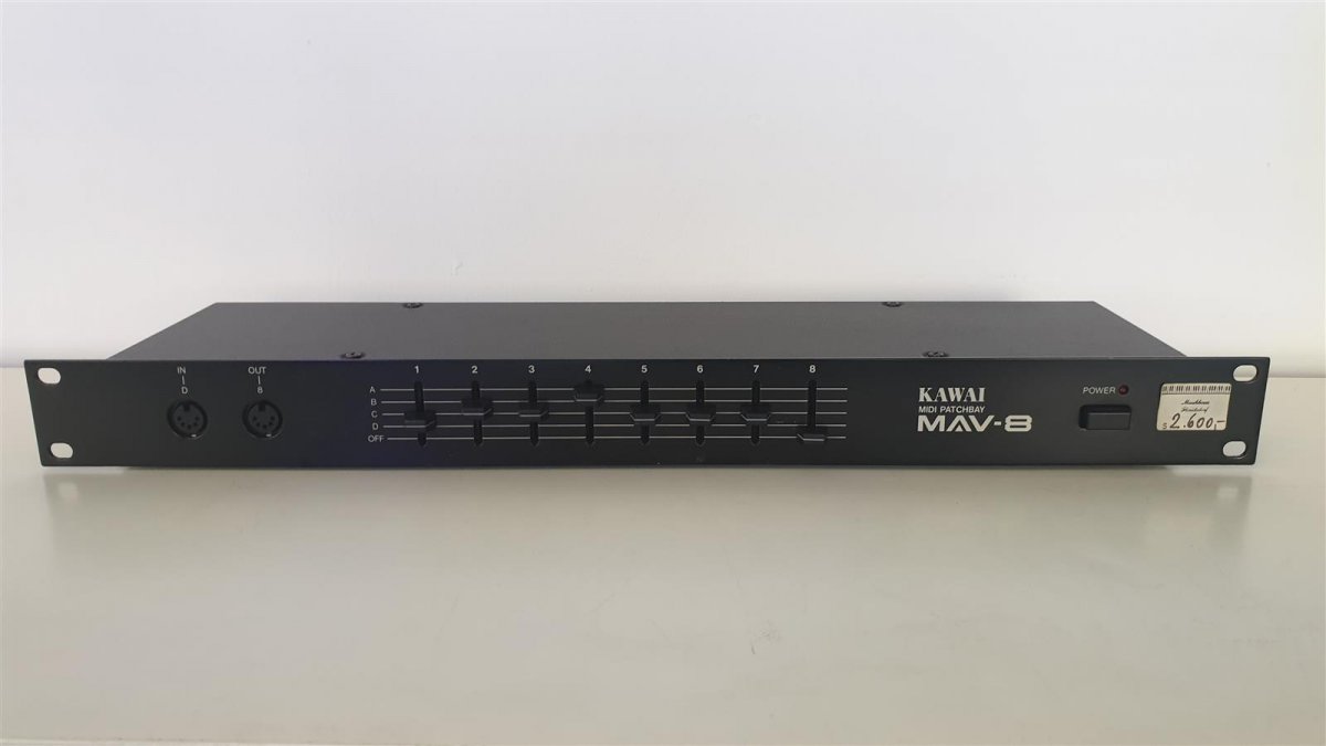 Kawai Midi Patchbay MAV8, 99,00